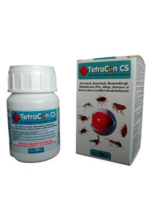 Tetracon Cs Konsantre Genel Haşere Böcek Ilacı 50 ml