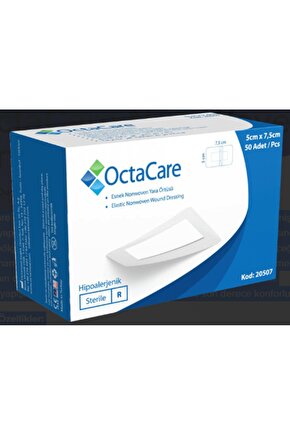 OctaCare Non-Woven Yara Örtüsü 5 cm x 7,5 cm 50 Adet