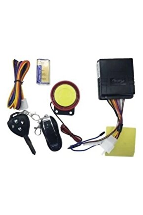 Motorsiklet Alarm Seti 120DB Uzaktan Çalıştırma Anti-Hırsızlık Alkan