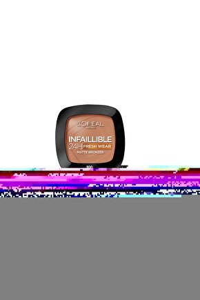 L’oréal Paris Infaillible 24h Fresh Wear Matte Bronzer Pudra - 300 Light Clair