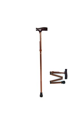Uzunluk Ayarlı WG-W927 Aluminyum Katlanabilir Baston 1 Alüminyum
