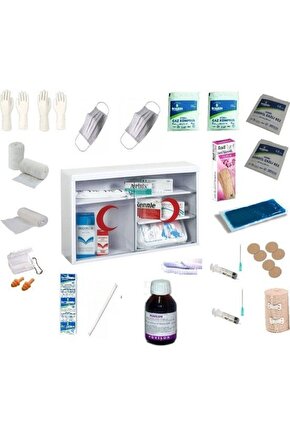 İçi Dolu Plastik Ecza Dolabı