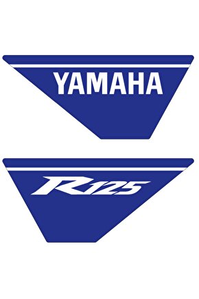 Yamaha R125 Sticker Çıkartma