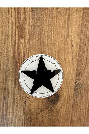 Siyah Beyaz Damla Logo 9x9 Cm Ön Sperlik Yamaha Mototsiklet Kask
