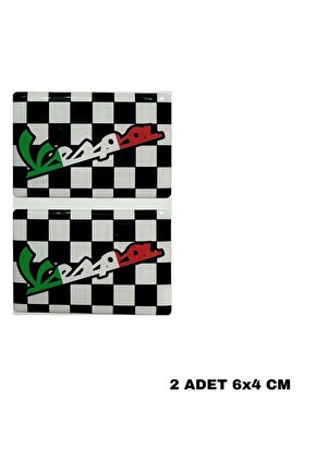 Vespa 07 PHOENİX STİCKER VESPA DAMLA LOGO