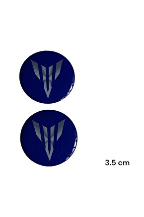 Yamaha Damla Sticker 3.5x3.5 Cm 2 Adet