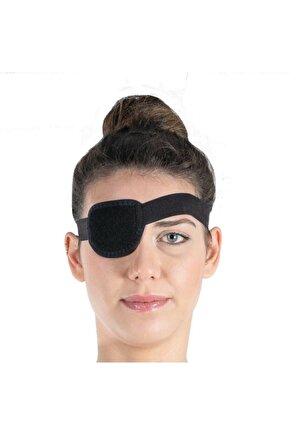 2 ADET Göz Kapama Bandı - Tek Göz Korsan Bandı Standart-unisex