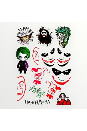 Jokey Sticker hahaha Sticker Motorsiklet Kask Laptop