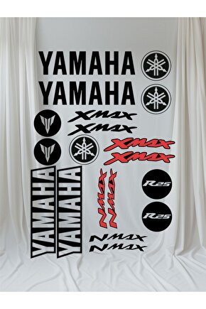Yamaha X-max Sticker N-Max Sticker Seti Motorsiklet kask