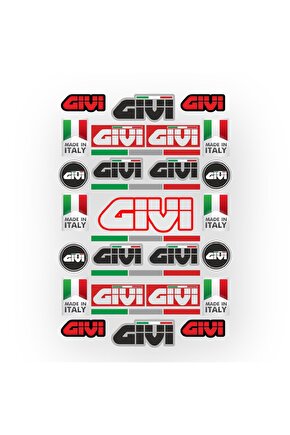 Givi Sticker Seti Motorsiklet Kask