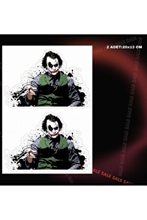 JOKEY STİCKER ÇIKARTMA 2 ADET 20x13 CM