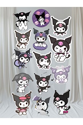 Sevimli ve asi tasarımların bir araya geldiği bu eğlenceli sticker seti