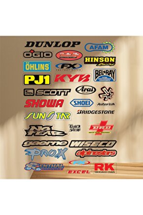Motorsiklet sticker Kask sticker Scooter Sticker