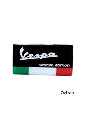 Vespa Damla Sticker 7x4 Cm