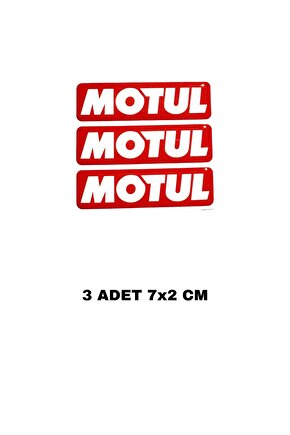 Motul Damla Sticker 3d 3 Adet