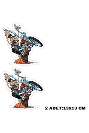 PHOENİX STİCKER MOTORSİKLET LEPTOP DUVAR STİCKER ÇIKARTMA