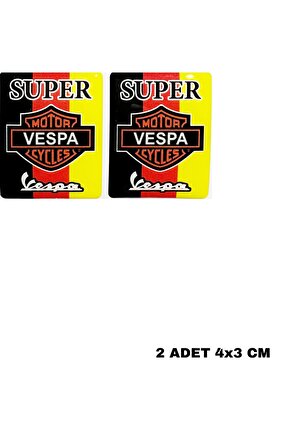 Vespa7777 PHOENİX STİCKER VESPA DAMLA LOGO