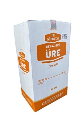 Beyaz Inci Üre % 46 N Azot Bahçe Çiçek Bitki Besini Gövde Geliştirici Üst Çim Gübresi 5 Kg