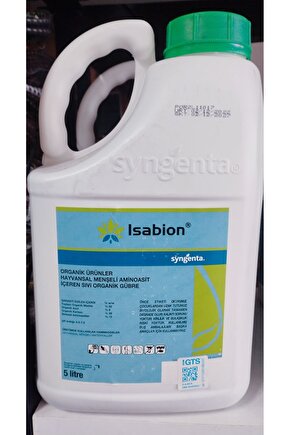 ISABION HAYVANSAL MENŞELİ %62 SIVI AMİNO ASİT 5 LİTRE BİDON