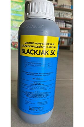 BLACKJACK 1L ORGANİK KAYNAKLI SIVI HÜMİK ASİT