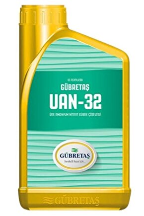 Uan32 Yüksek Azotlu Sıvı Yaprak Gübresi Mikro Element Içerikli 1 Lt