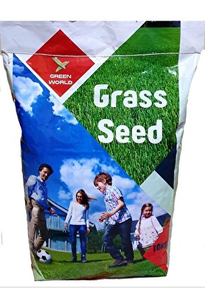 7 Li Karışım Dayanıklı Çim Tohumu 1 Kg