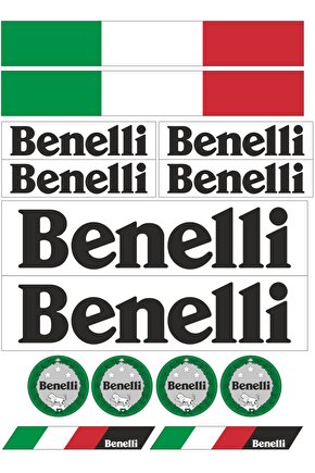 Benelli Sticker Seti Motosiklet ve Aksesuarlar İçin