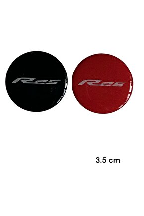 R25 Damla Logo 3.5x3.5 Cm 2 Adet