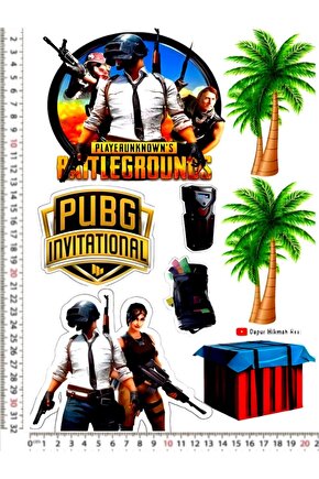 PUGB INVITATIONAL 8 ADET MOTORSİKLET KASK LEPTOP DOLAP STİCKER ÇIKARTMA