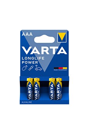 Longlife Power Alkalin Ince Pil - Aaa - 4lü