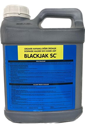 Blackjak Sc - 10 Lt Sıvı Hümik Ve Fulvik Asit - Yeni Tarihli Ürün - Eken Adamlar Mağazasından