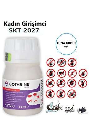 Envu-k-othrine Sc50 ml Kokusuz, Karınca -böcek- Sinek- Hamamböceği 2027