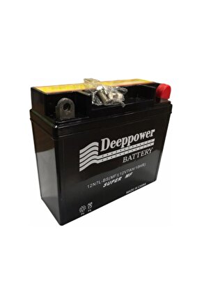 Deeppower12v 7 Ah Motosiklet Aküsü (146*59*130) (12N7L-BS)