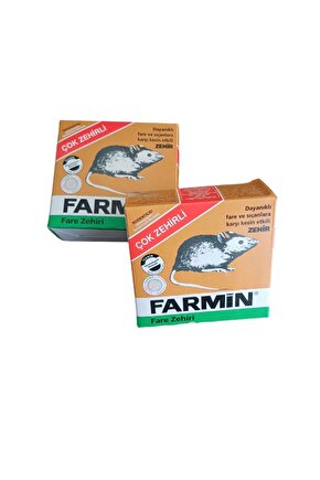 FARMİN FARE ZEHİRİ TAM BUĞDAY 250 GE X 2 ADETLİ