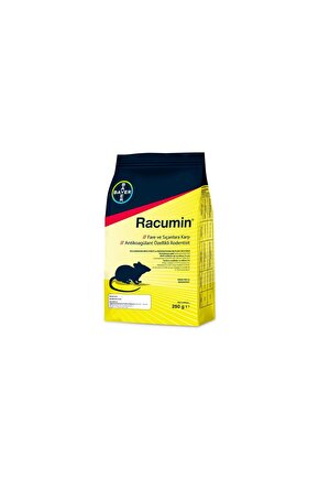 BAYER RACUMİN BUĞDAY FARE YEMİ 250GR. RODETİSİT KUTU (4130)