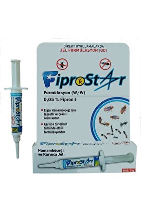 Fiprostar Hamamböceği Ve Karınca Jeli 5 Gr