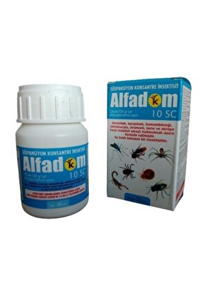 Alfadom 10 Sc Konsantre Genel Haşere Böcek Ilacı 50 Ml
