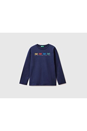 Benetton Yazılı T-shirt
