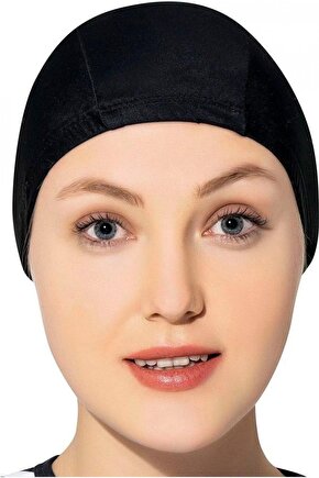 Likra Bez Havuz Deniz Bone 8003 Siyah
