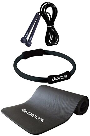 15 Mm Pilates Minderi 35 Cm Pilates Çemberi Atlama Ipi Seti
