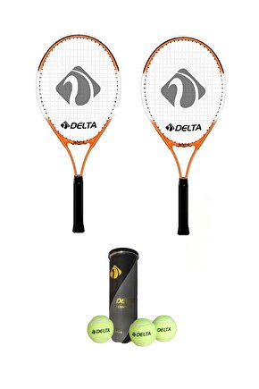 2 Adet Max Joys 23 İnç Çocuk Tenis Raketi + 2 Adet Tenis Çantası +  3 Adet Prof. Seviye Maç Topu