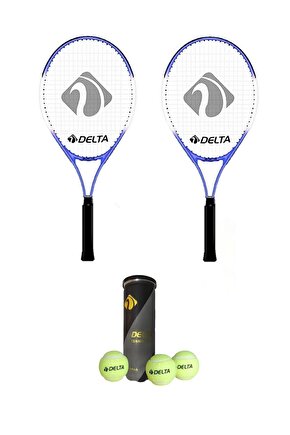 2 Adet Max Joys 25 İnç Çocuk Tenis Raketi + 2 Adet Tenis Çantası +  3 Adet Prof. Seviye Maç Topu