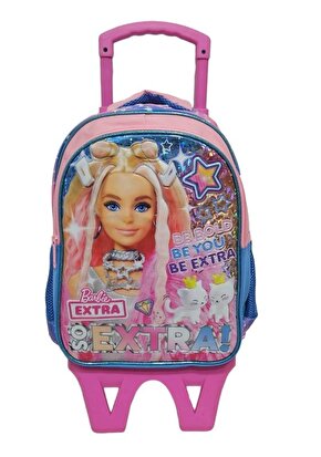 Barbie Çekçekli Okul Çantası 3 lü Set
