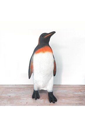 Dekoratif 45 Cm Dev Boy Penguen Biblo Heykel Ev Bahçe Süs