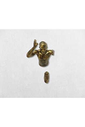 Üç Boyutlu 3d Sporcu Koşan Adam Modern Duvar Dekor Biblo Ev Ofis Süs