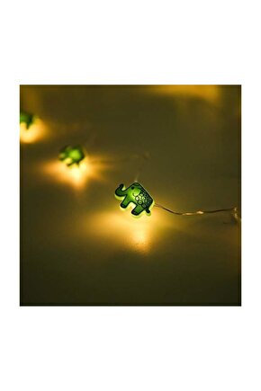 Dekoratif 2 Metre Günışığı Renkli Fil Şekilli Peri Led Işık Led Dekor