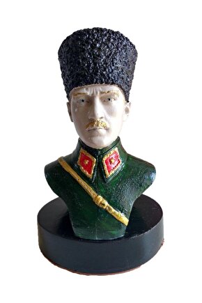 El Yapımı Polyester Atatürk Biblo Masa Aksesuarı