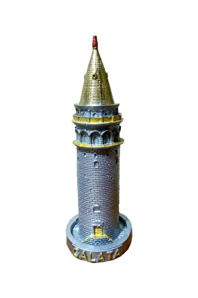 Dekoratif El Yapımı Galata Kulesi Biblo