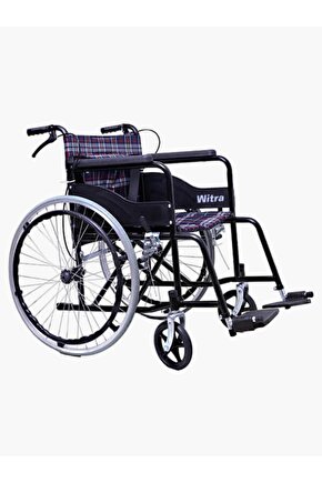 Wipperman Marka Ekonomik Manuel Tekerlekli Sandalye 2 - Metal Ayaklıklı