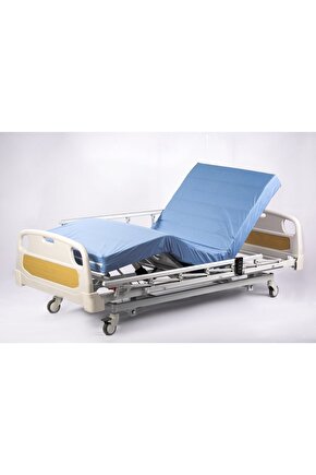 3 Motorlu Katlanır Tabancakorkuluklu Hasta Karyolası Abs